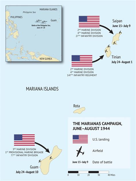 Mariana Island Ww2 Map