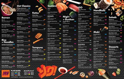 YO! Sushi Menu, Menu for YO! Sushi, Jebel Ali Village, Dubai - Zomato