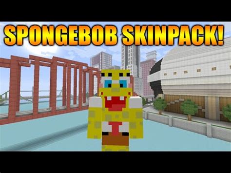 ★Minecraft Xbox 360 + PS3: Cool New Custom Spongebob Themed SkinPack ...