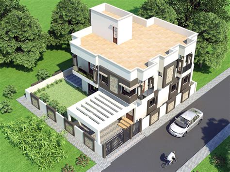 casatreschic interior: India Pakistan House Design & 3D Front Elevation