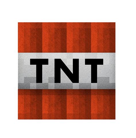 minecraft tnt block png transparent - Clipart World