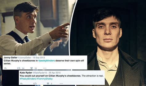 Peaky Blinders' Cillian Murphy's cheekbones send Twitter into meltdown ...