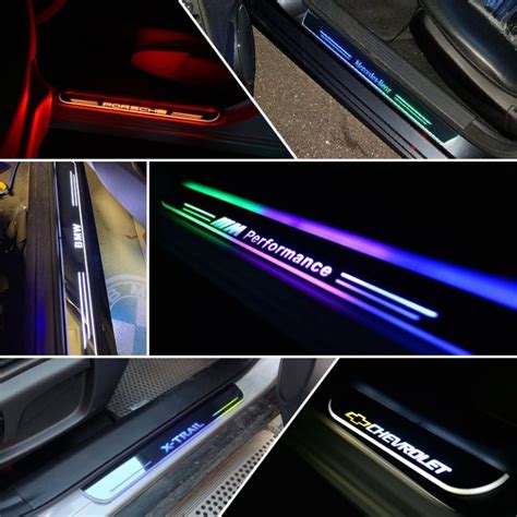 Illuminated Custom LED Door Sill Lights|CarLEDLogo