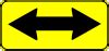 Double Arrow Sign Clip Art at Clker.com - vector clip art online, royalty free & public domain