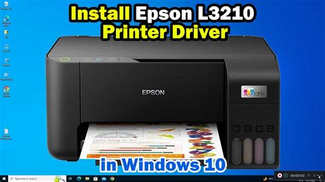 How To Download & Install Epson L3210 Printer Driver in Windows 10 PC or Laptop - YouTube