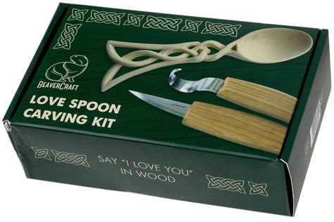 BeaverCraft Love Spoon Carving Hobby Kit DIY04 wood carving set ...