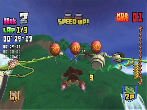 Donkey Kong Barrel Blast (Wii) Screenshots