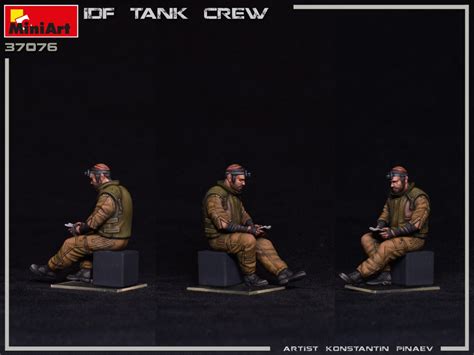 37076 IDF TANK CREW – Miniart