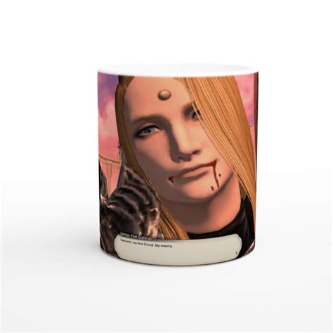 Final Fantasy XIV Ceramic Mug Iconic Quotes Edition Perfect Gift for Gamers Zeno's Yae Galvus ...