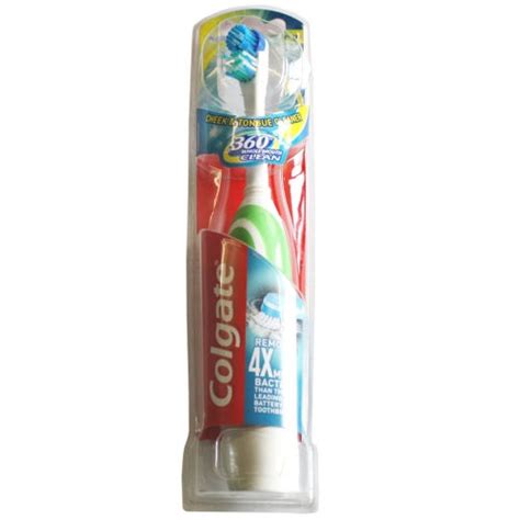 Dynergy - Colgate 360 Battery Powered Dual Action Toothbrush