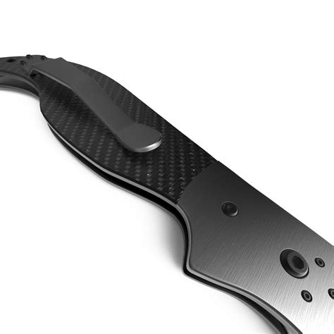 Folding Pocket Knife Spyderco 3D Model .obj .fbx .ma .mb - CGTrader.com