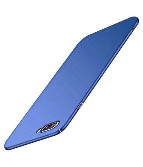 Oppo A3s Plain Cases REGLET - Blue - Plain Back Covers Online at Low ...