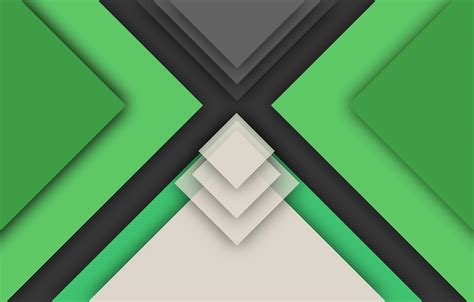 Green And White Geometric Wallpapers - Wallpaper Cave