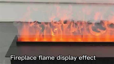 1000 Mm Auto 3d Led Flame Water Mist Fire Vapor Steam Electric Wall Fireplace - Buy Buy 1000 Mm ...
