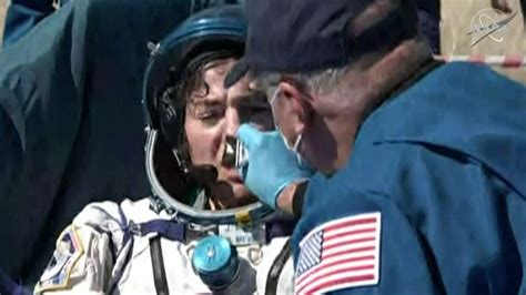 Space station crew return to changed world | World News | Sky News