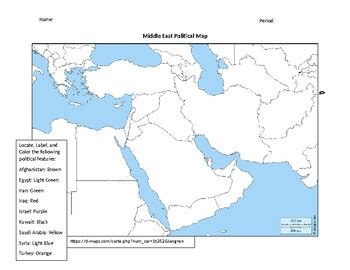 World Maps Library - Complete Resources: Blank Maps Of Southwest Asia