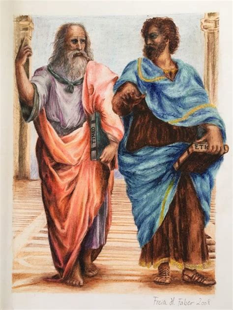 Plato and Aristotle | Art Amino