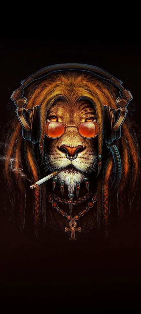 1080x2400 Resolution Lion Smoking Digital Art 1080x2400 Resolution ...