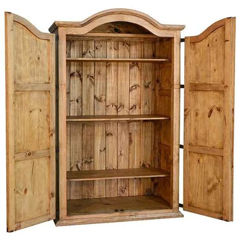 Rustic Wardrobe Armoire, Wardrobe Armoire, Pine Wood Wardrobe Armoire