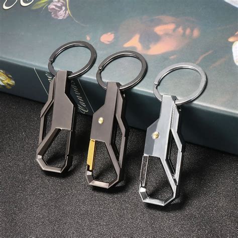 Cool Design Keychain Metal Key Knob Fashion Key Holder Car Accessories ...