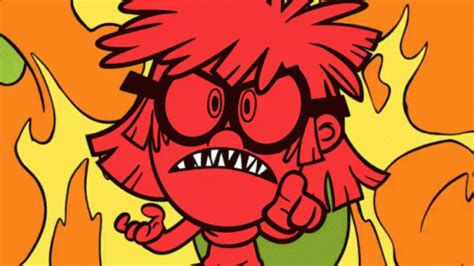 Burning Rage GIF - LoudHouse LoudHouseGifs Nickelodeon - Discover ...