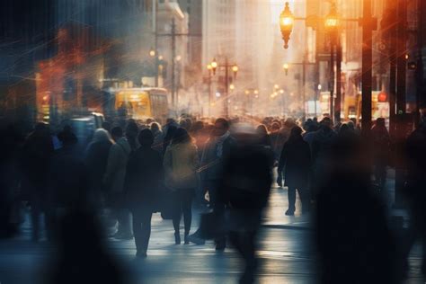 Crowd walking city vehicle. AI | Premium Photo - rawpixel