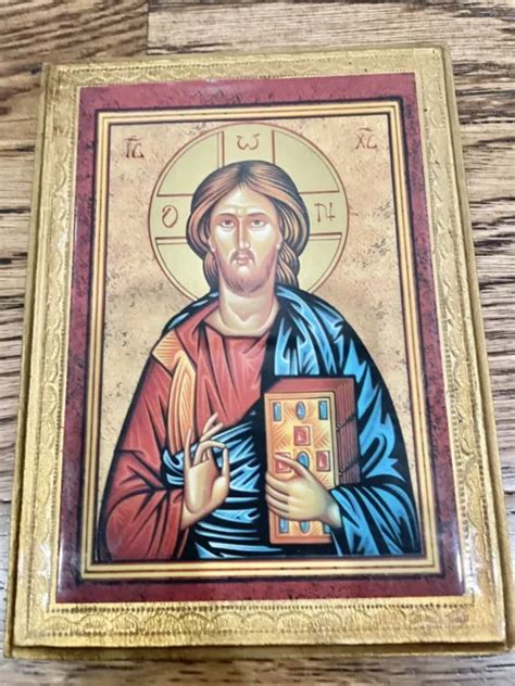 VINTAGE ITALIAN JESUS Christ Catholic Christian Wall Hanging Wood Plaque+ $20.00 - PicClick