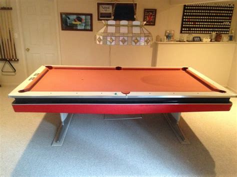 The Mitchum: antique pool table available for restoration/sale