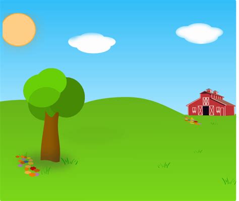 Farm Background Clip Art at Clker.com - vector clip art online, royalty free & public domain