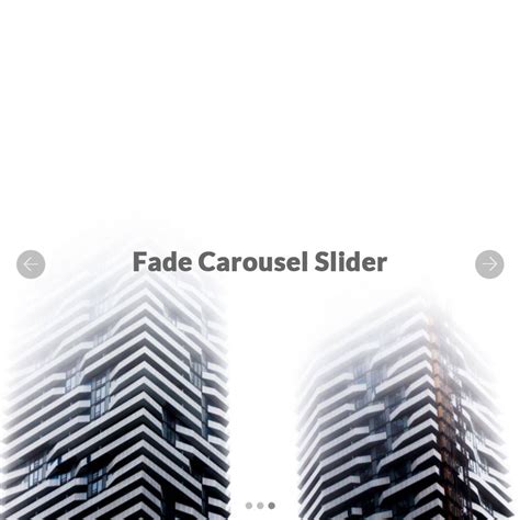 Free HTML Bootstrap Fade Carousel Slider