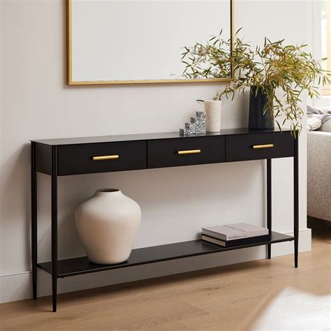 Modern Entryway Table: West Elm Metalwork Console | Best Entryway Tables For Every Space | 2023 ...