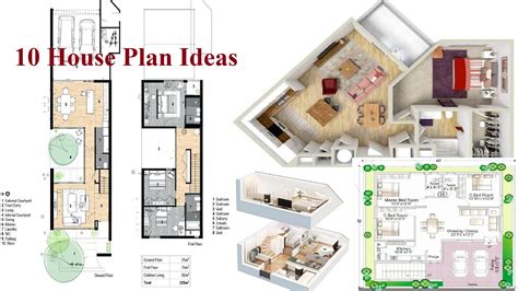 10 House Plan Ideas that will Help you in the Design of your Home ...