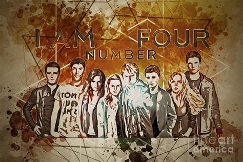 Mo2256 I Am Number Four Horizontal Movie Poster Digital Art by Joanie ...