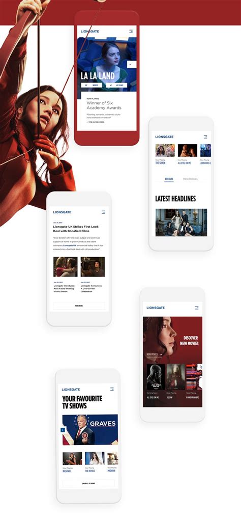 Lionsgate on Behance | New movies, Headlines, Tv shows