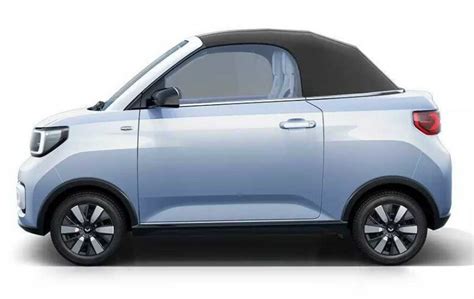 Wuling Mini EV Cabrio Unveiled In China