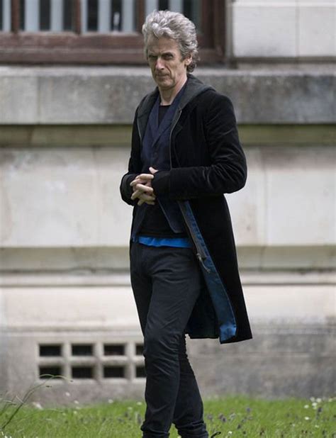 Peter Capaldi Black 12th Doctor Coat | Peter capaldi, 12th doctor, Doctor coat