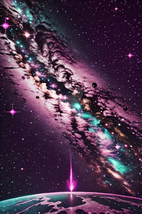 Pink Space Wallpaper ($1) by Xillaria on DeviantArt