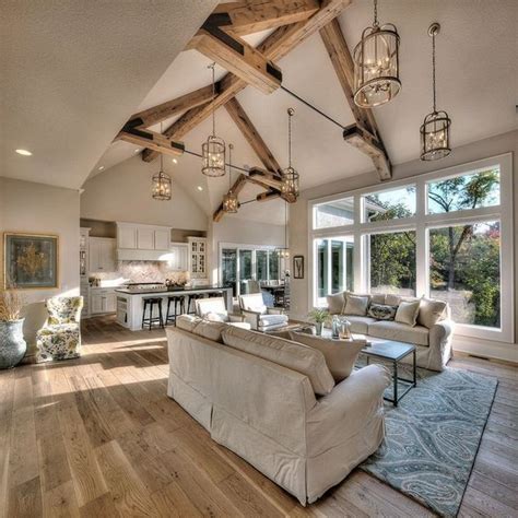 30+ Modern Vaulted Ceiling Living Room – HomeDecorish