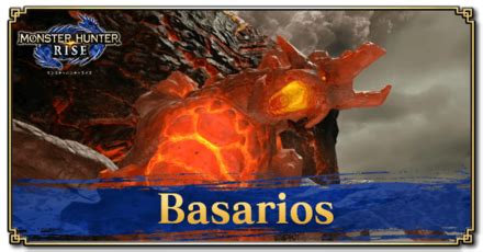 Basarios Guide: Weakness, Armor, Drops, and Weapons | Monster Hunter ...