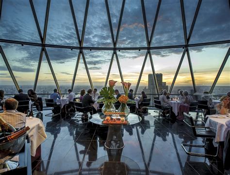 Searcys at The Gherkin: Top 50 best London restaurants with a view | Best restaurants london ...