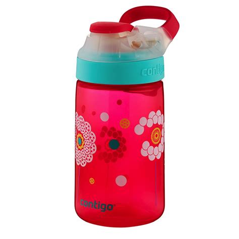 14 oz Contigo AUTOSEAL Gizmo Sip Kids Water Bottle Cherry Blossom ...