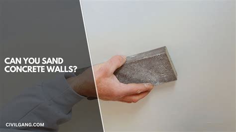 How to Sand Concrete Walls | Can You Sand Concrete Walls | How Do You Sand a Concrete Wall | Wet ...