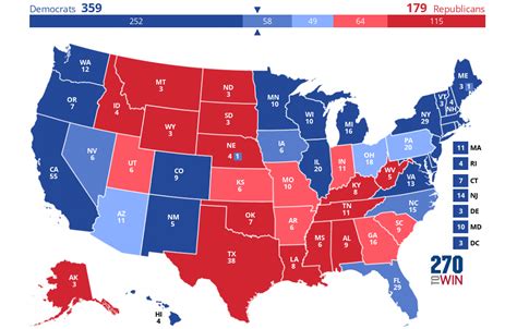 2024 Presidential Election Interactive Map