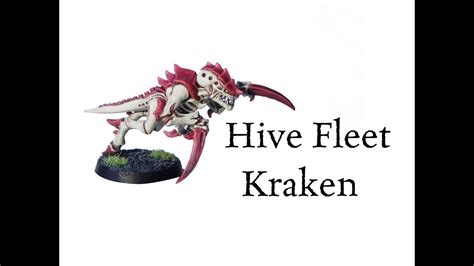 How to paint Hive Fleet Kraken Tyranids - YouTube