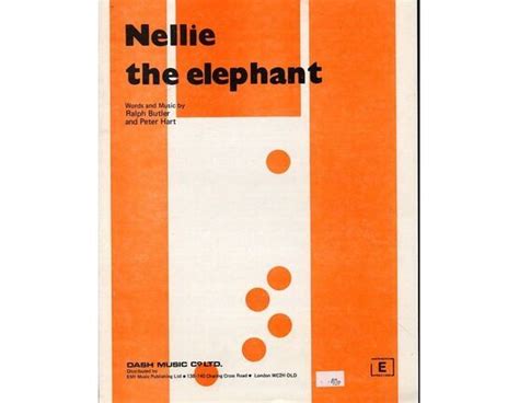 Nellie the Elephant - Song only £8.00