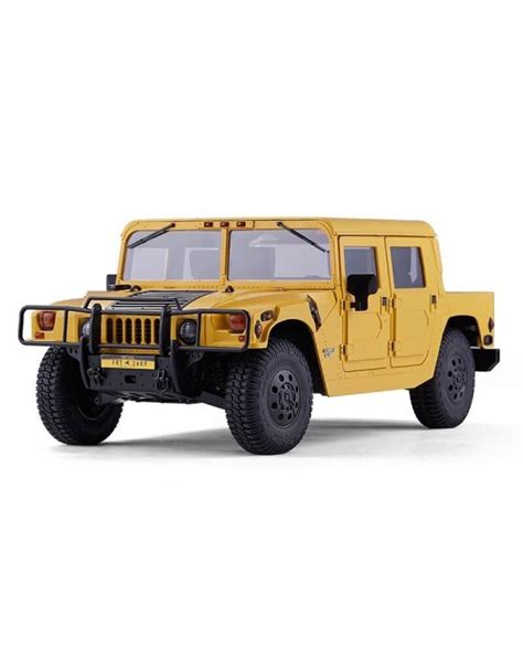 PRE-ORDER 1:12 Hummer H1 Yellow (aug-21-2023) – Greattoysonline