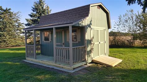 Sheds With Porches [2021 Models] | Beachy Barns