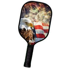 Patriotic Pickleball Paddle (Composite or Wooden) Pickleball Paddles ...