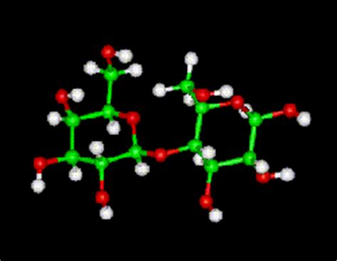 Lactose Molecule - Chemical and Physical Properties