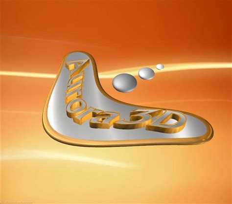 3D Text Logo Animation Design | Aurora3D Software: How to make beautiful 3D text